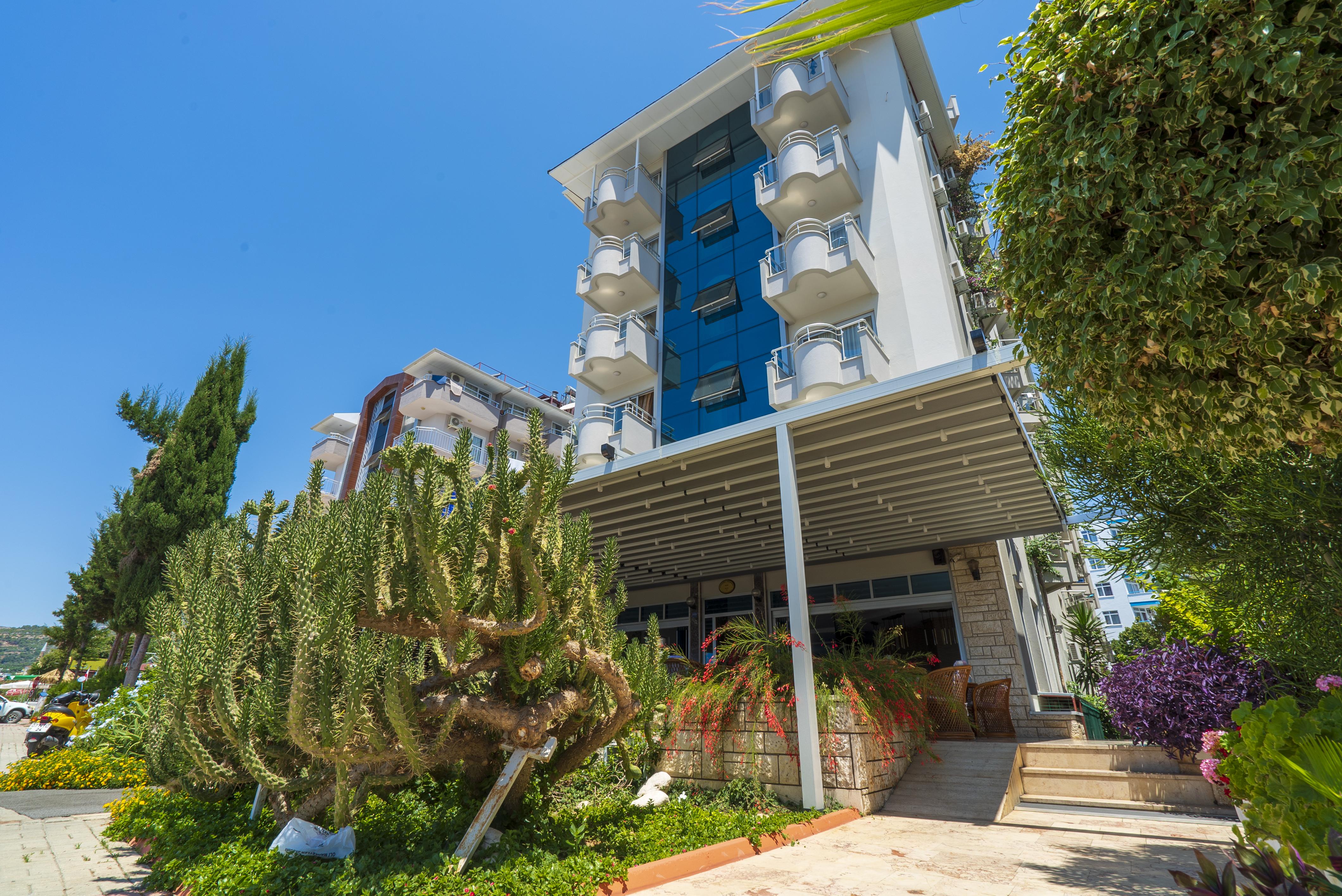 Kleopatra Celine Hotel Alanya Exterior foto